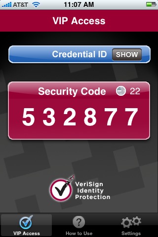 Verisign Brings Authentication Tokens To Iphone Tidbits