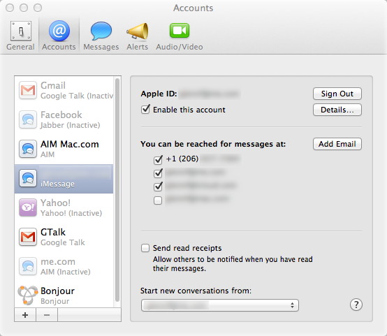how to sign out of gmail on mac