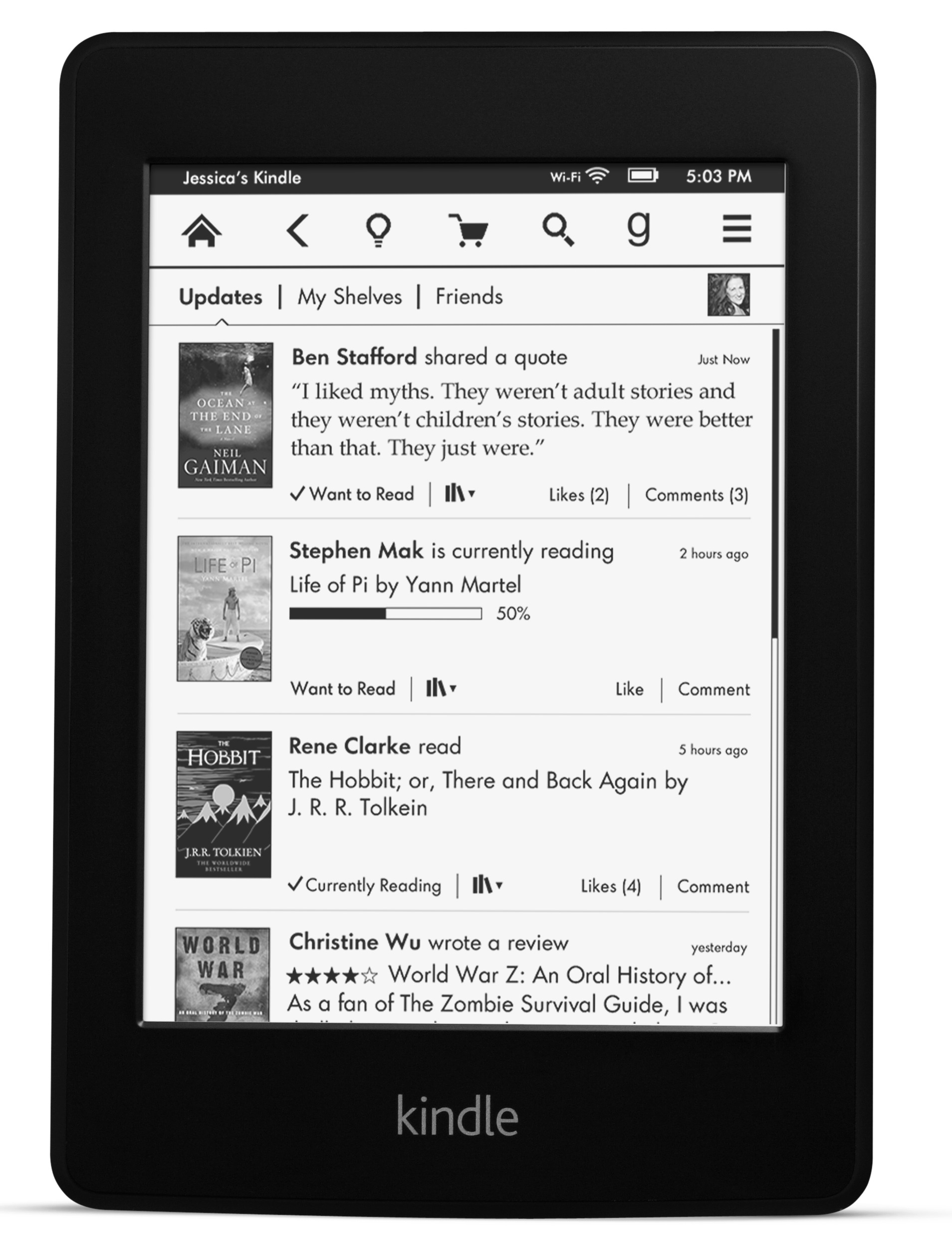kindle paperwhite libby