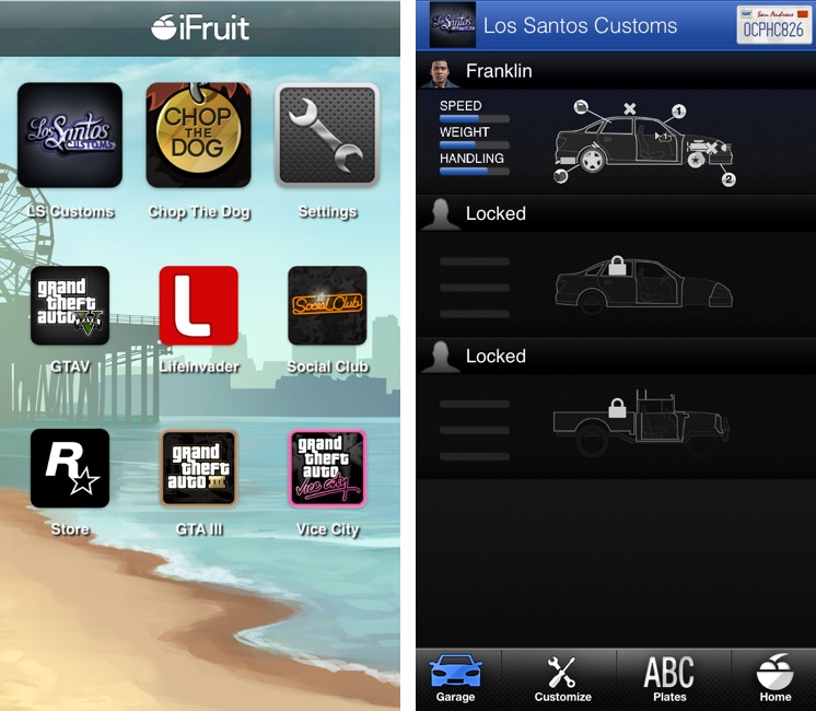 GTA 5 iFruit smartphone concept 3D render video - Exclusive 