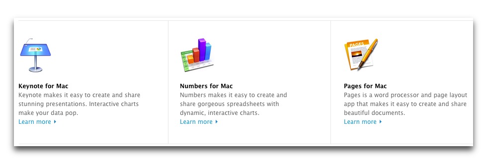 pages and numbers for mac