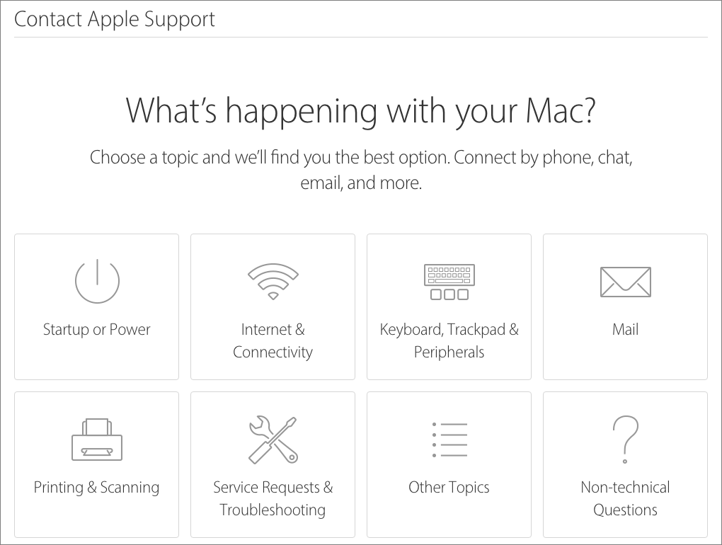 send mac to apple for repair