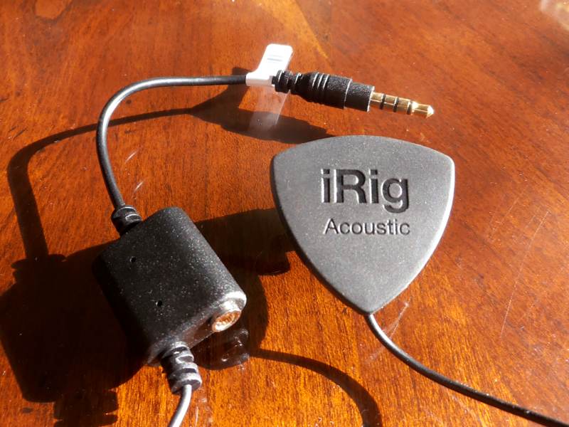 IK Multimedia iRig Acoustic: More Twang for the Buck - TidBITS