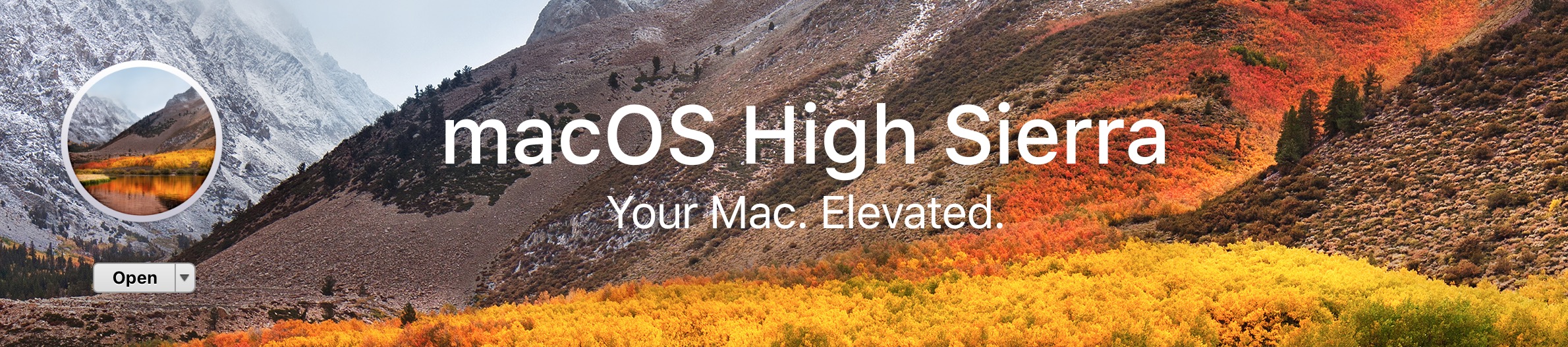 how to upgrade from sierra to high sierra