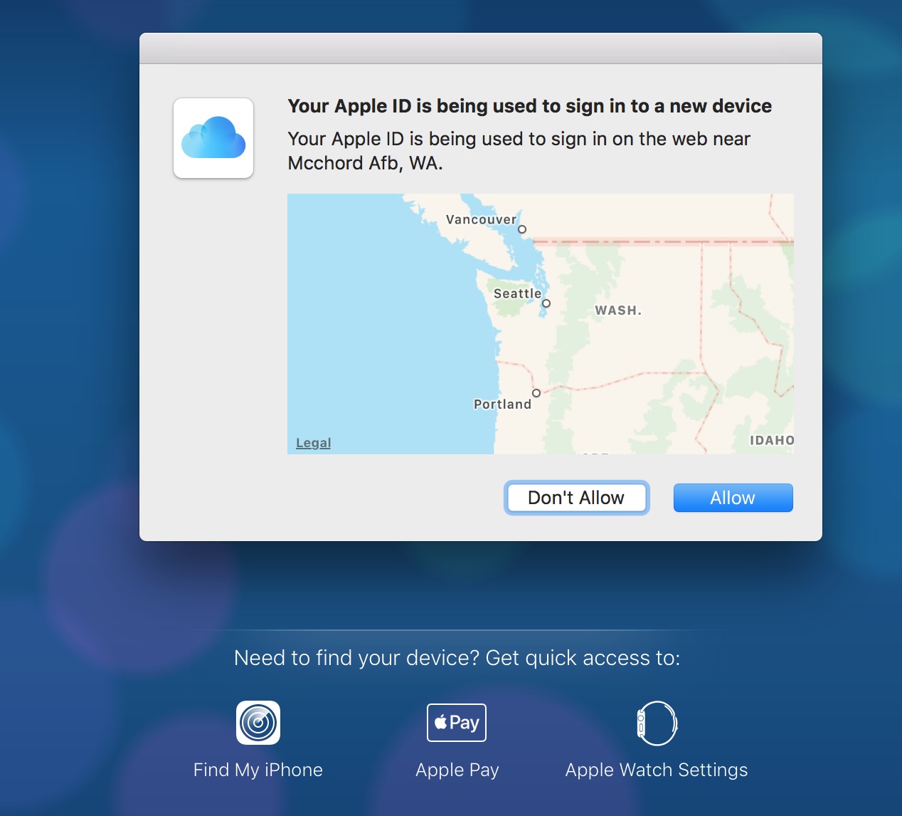 find lost password to mac for icloud access