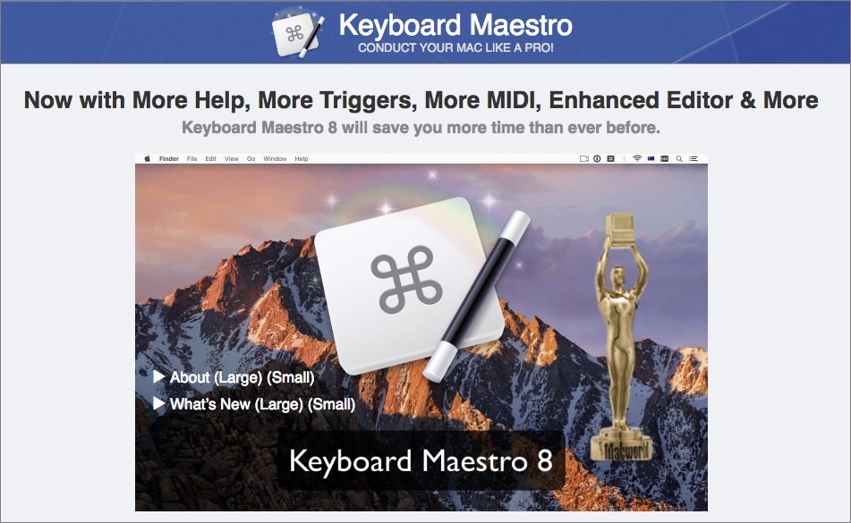 Keyboard maestro for windows