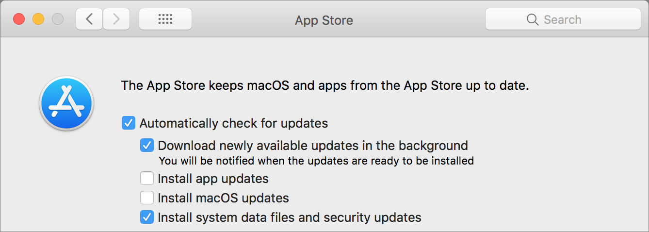 Archivieren und installieren Sie failed mac
