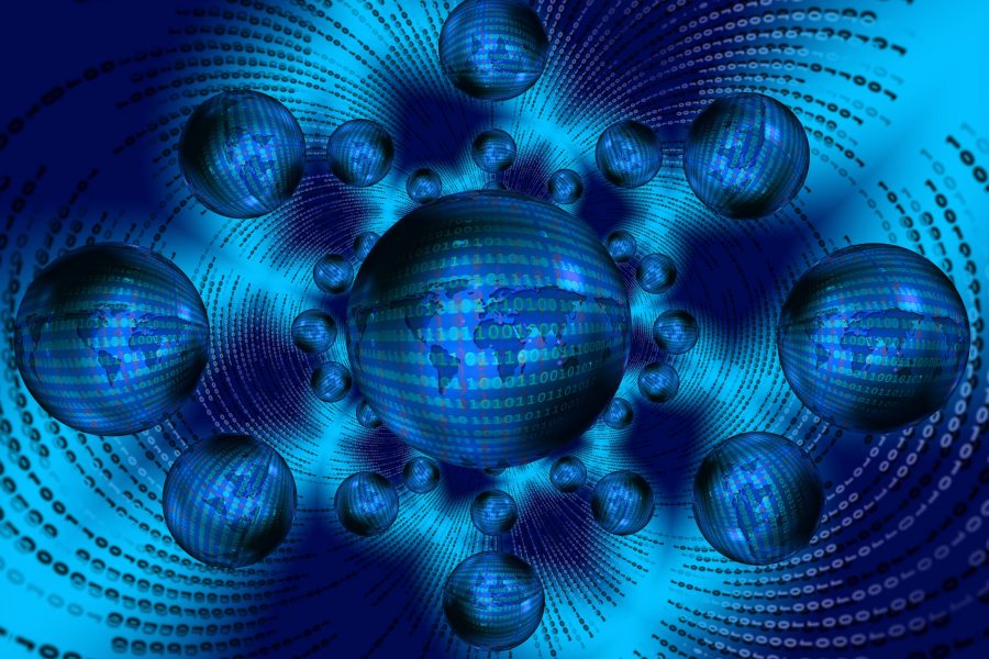 Pretty picture of digital spheres