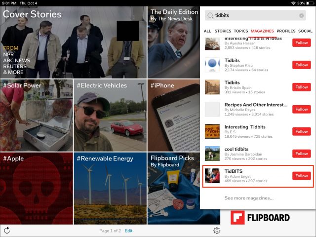 flipboard news for you
