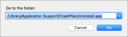 unistall crashplan for mac