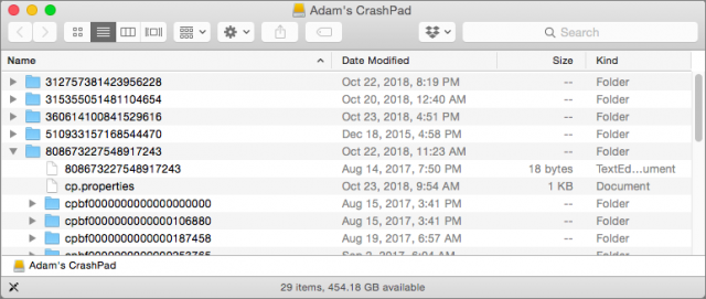 crashplan delete file time to recover