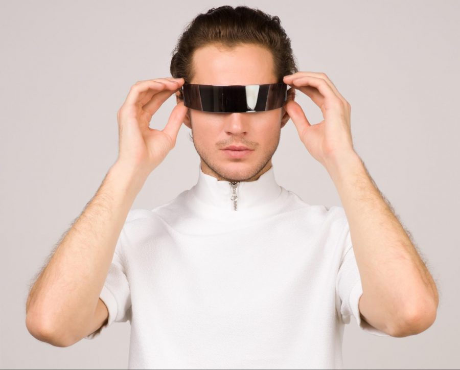 A dude with some sweet specs.