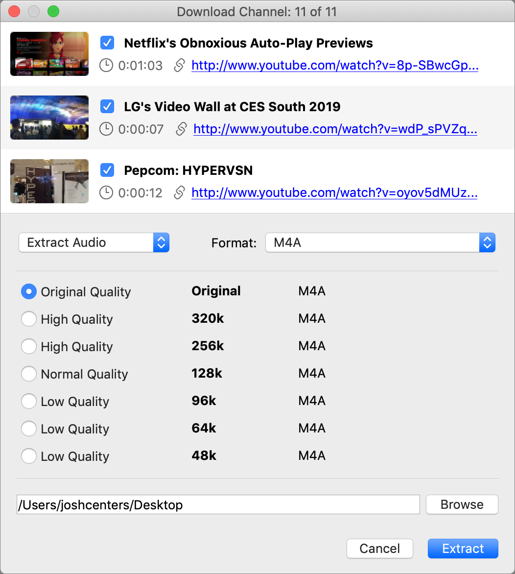 download videos from youtube on mac