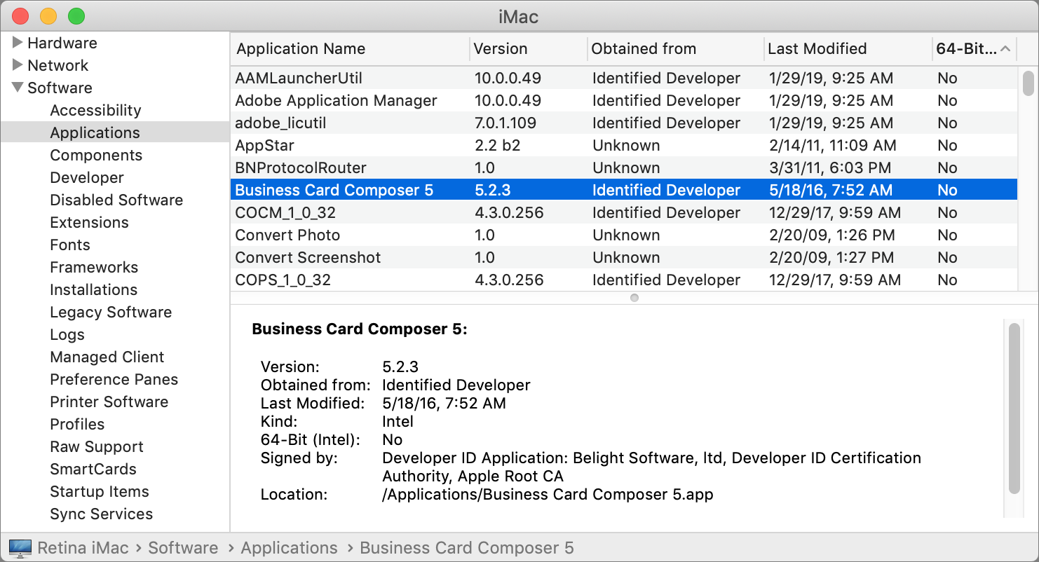 adobe application manager utilities not optimized for mac