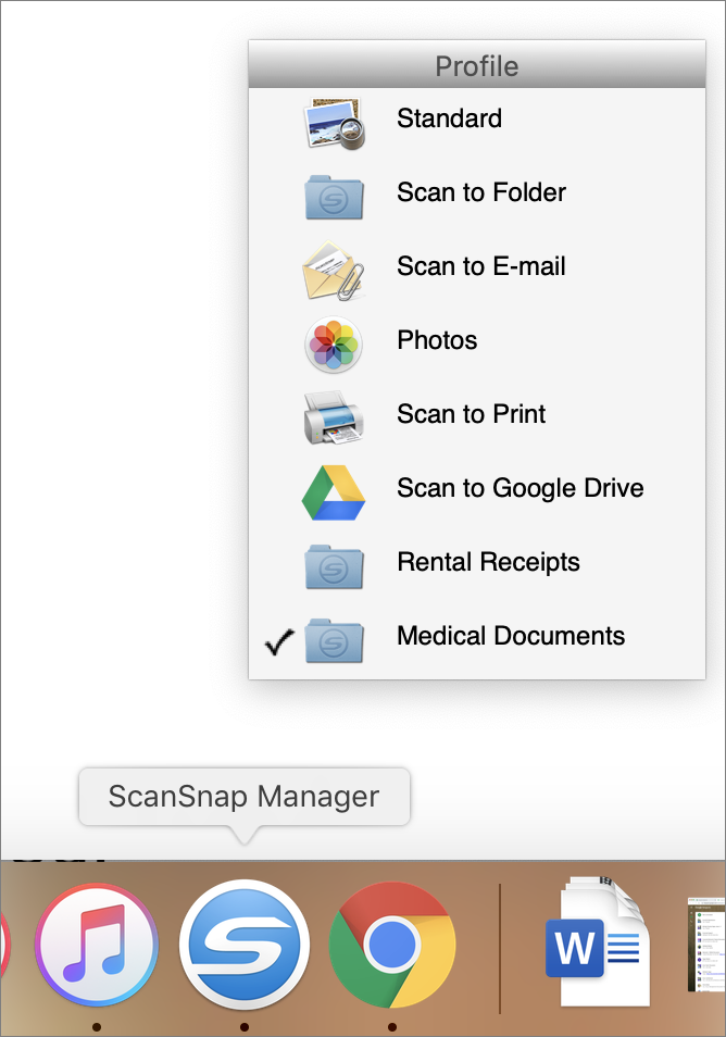 scan snap for mac high sierra