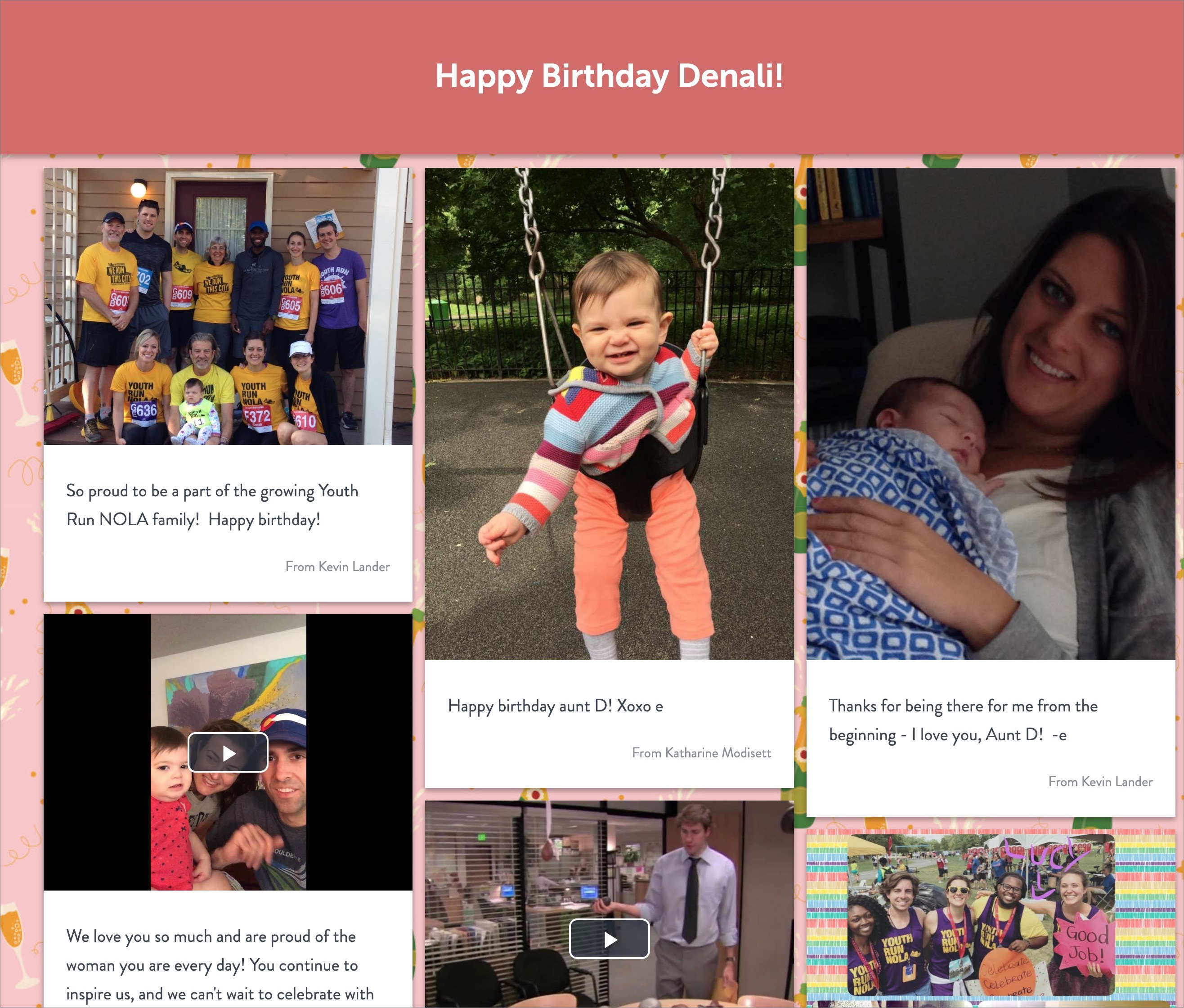 Happy Birthday with Kudoboard (GIFs, GIFs, and More GIFs