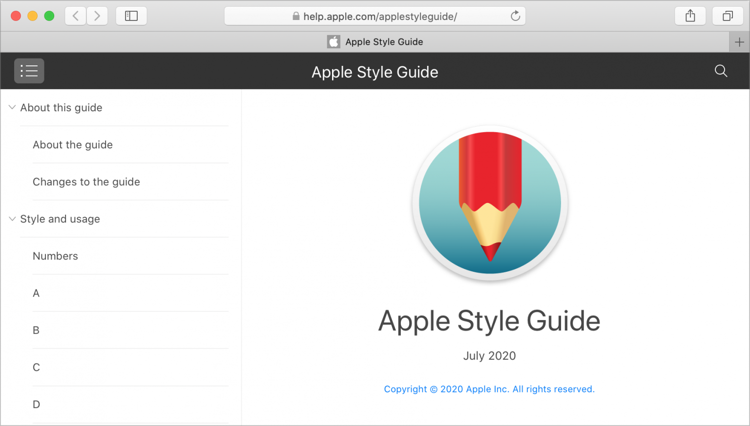 Updated Apple Style Guide Available On The Web And In Apple Books TidBITS Updated apple style guide available on the web and in apple books tidbits