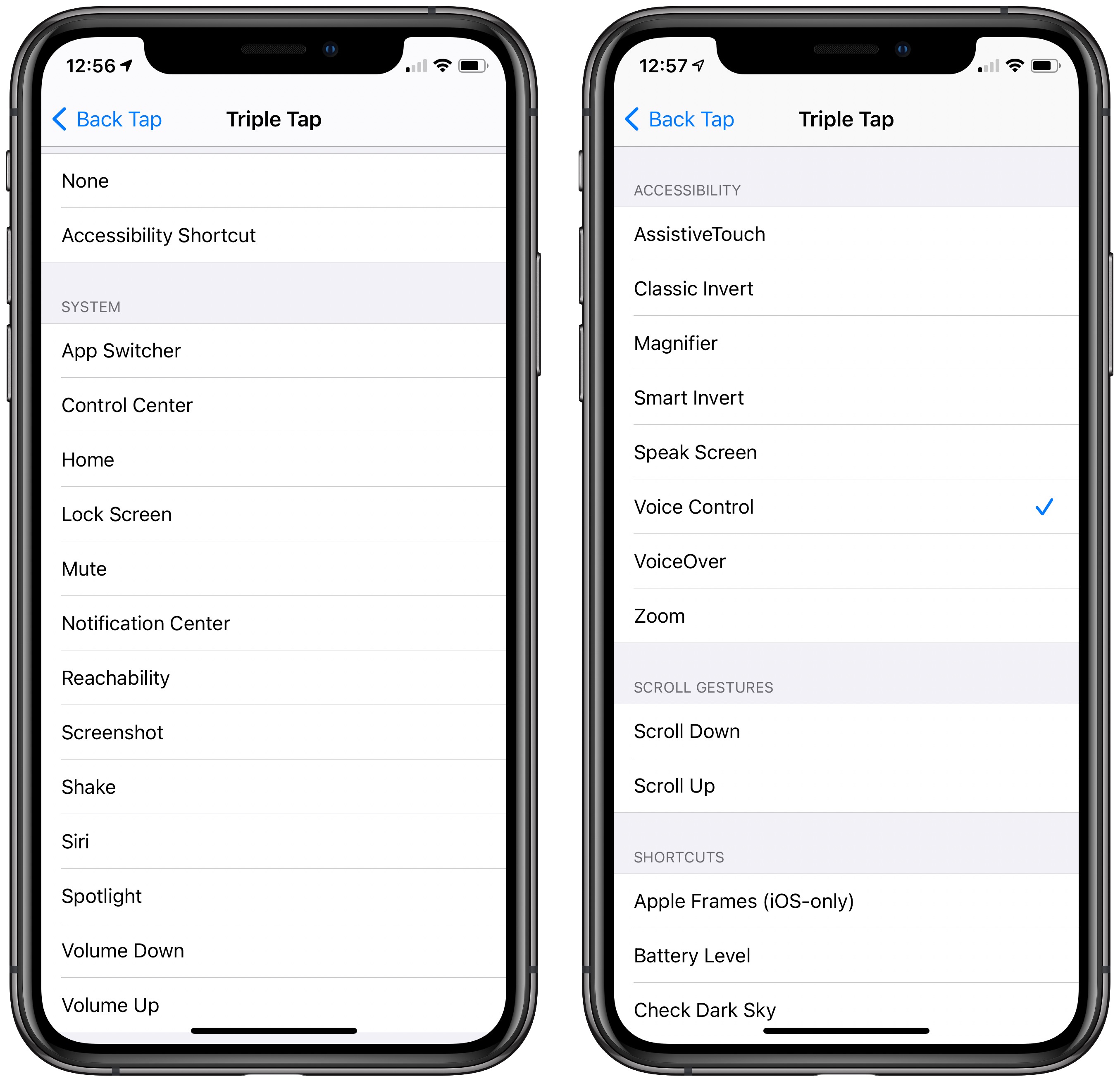 mooi matchmaker scherp iOS 14's Back Tap Feature Provides Interaction Shortcuts - TidBITS