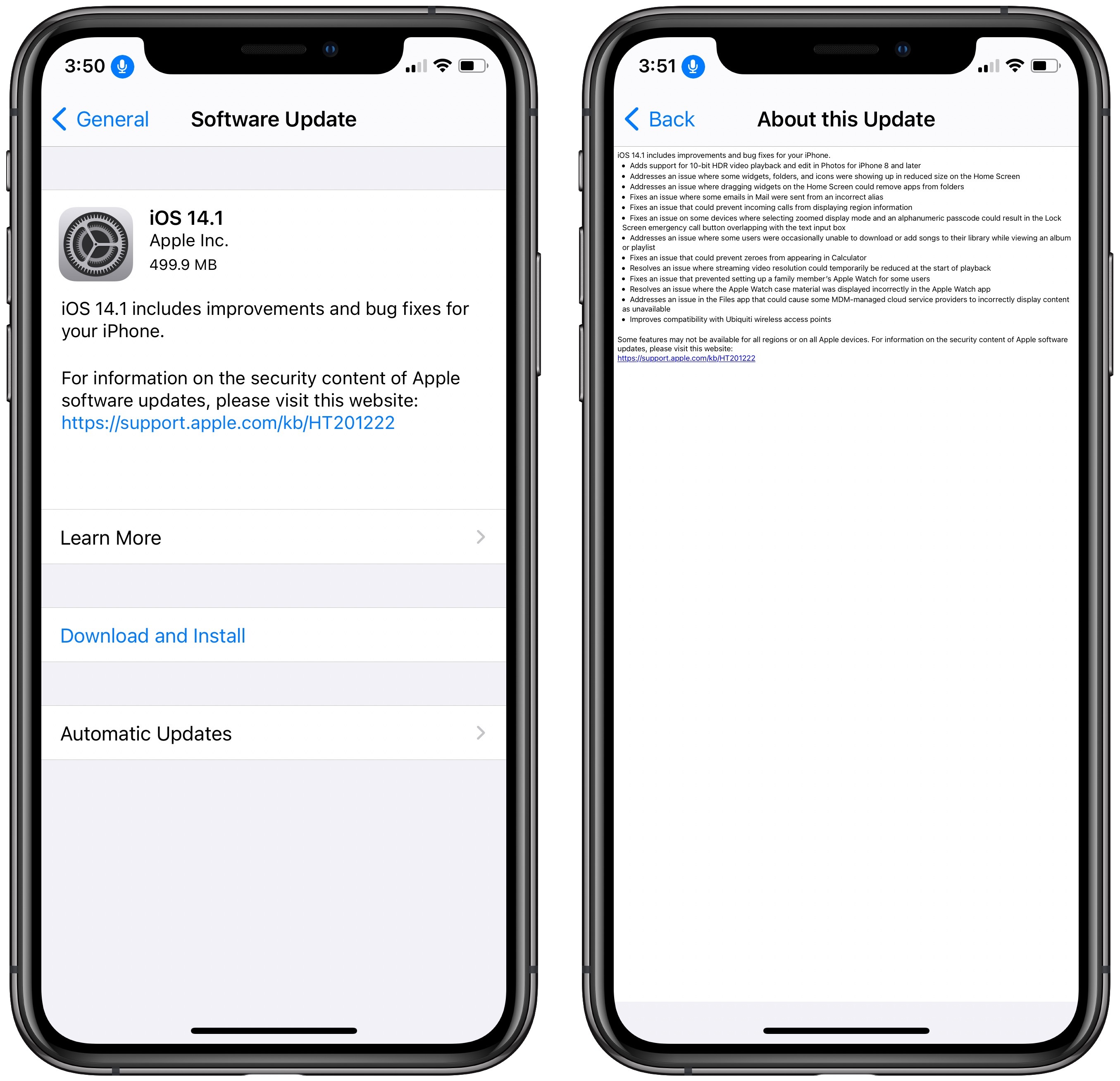 1537: iOS 14.1 en andere updates, iPhone 12 recensies