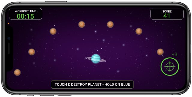 Stealth Fitness game Galaxy Adventure