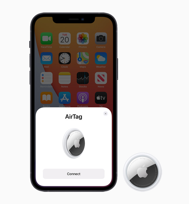 Apple AirTag Loop, Tracking Device - White | Straight Talk