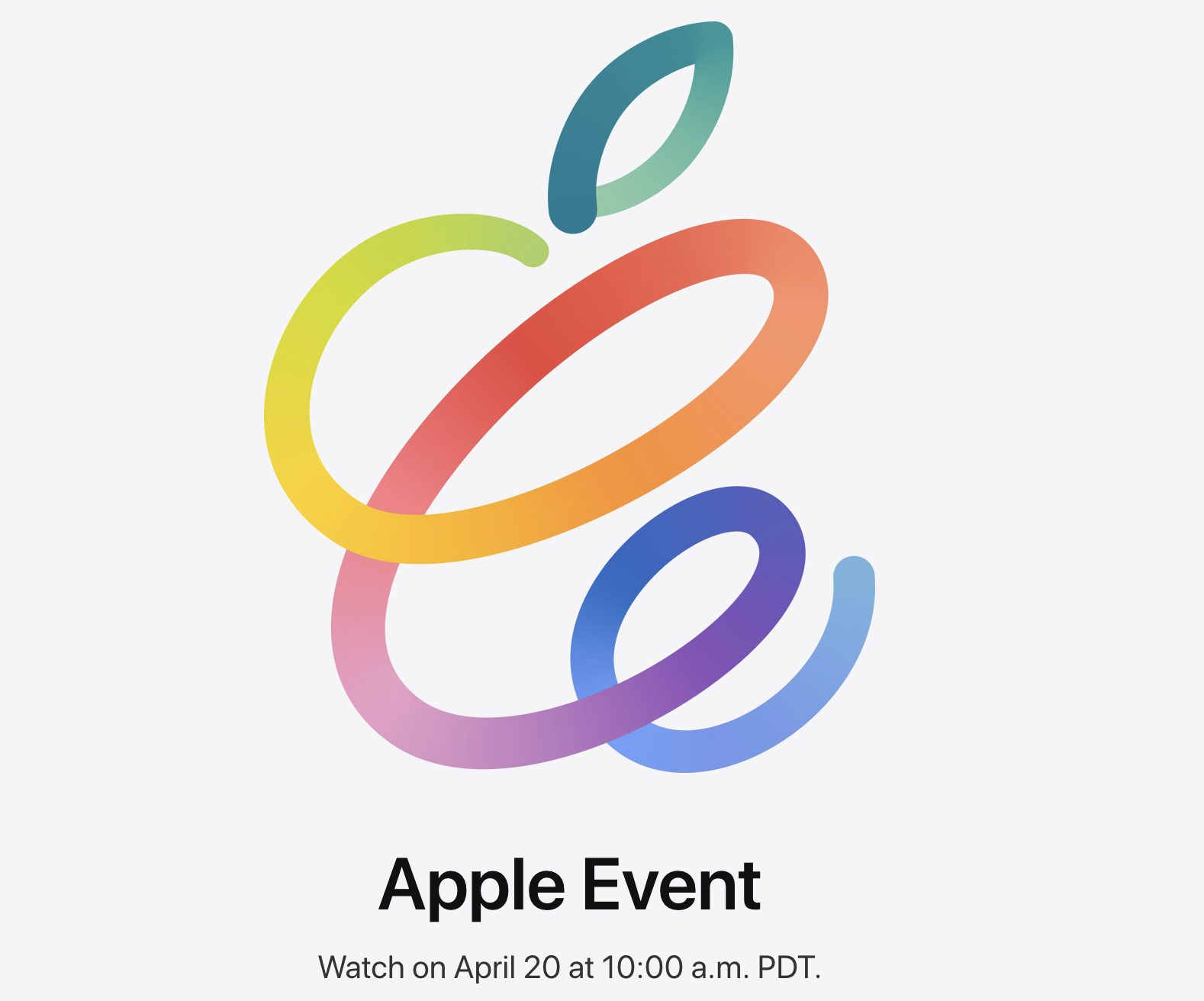 Apple Event Scheduled for 20 April 2021 TidBITS