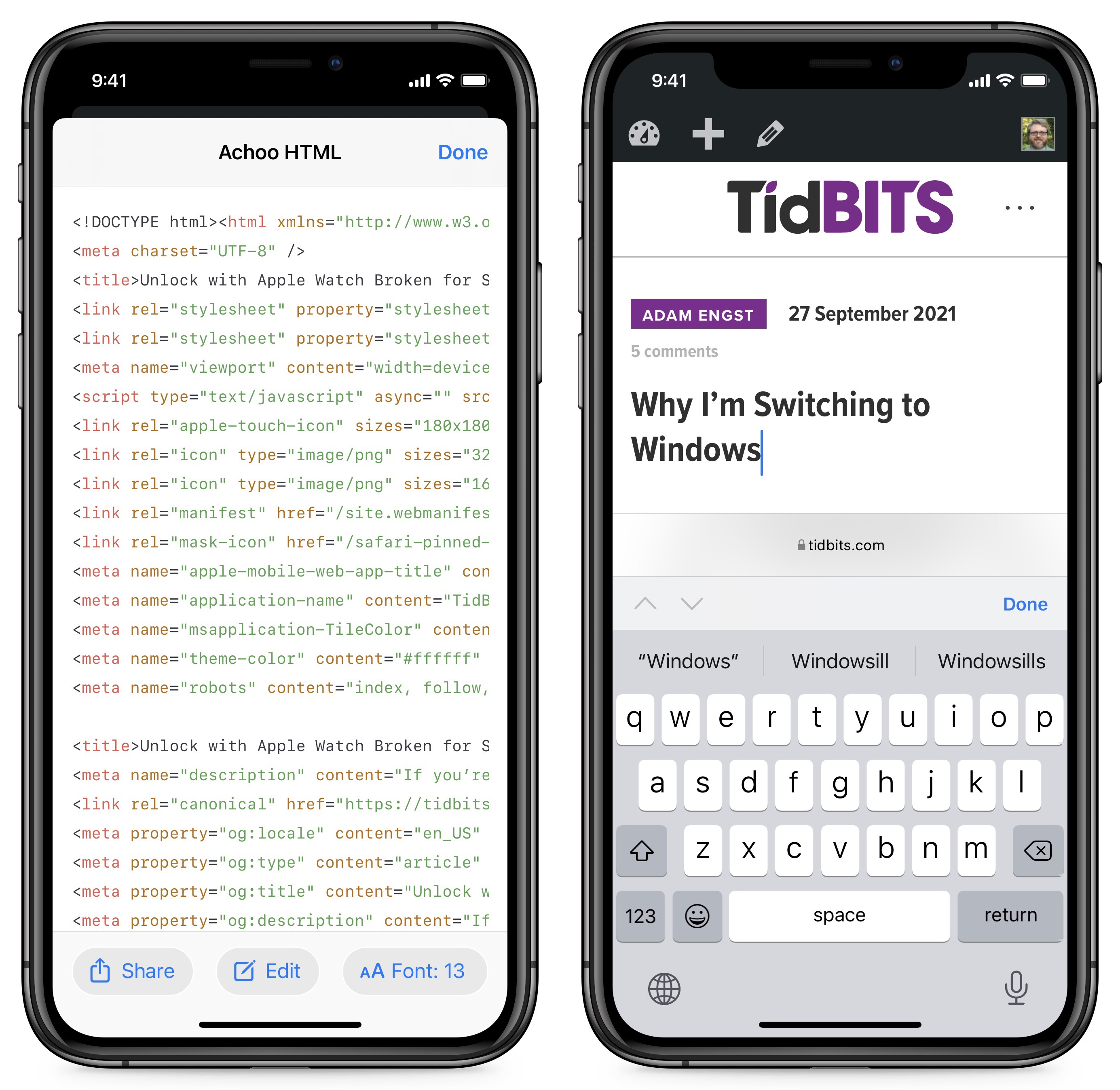 Using Extensions in Safari in iOS 15 and iPadOS 15 - TidBITS