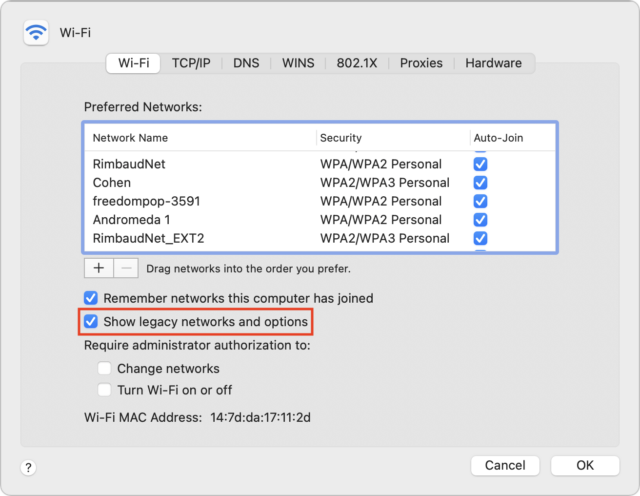 How to turn on ad hoc Wi-Fi networks in macOS