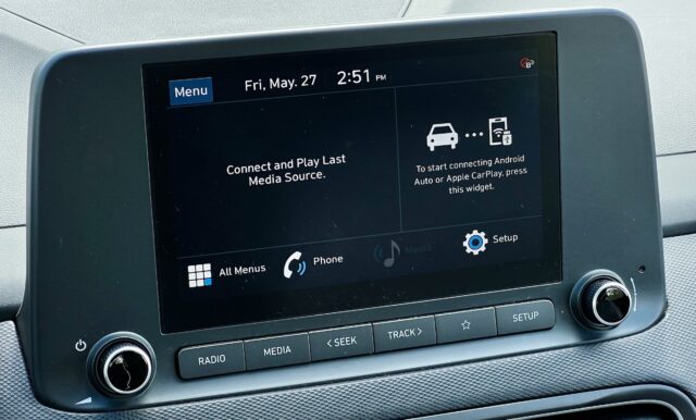 CarPlay pairing in Hyundai Kona