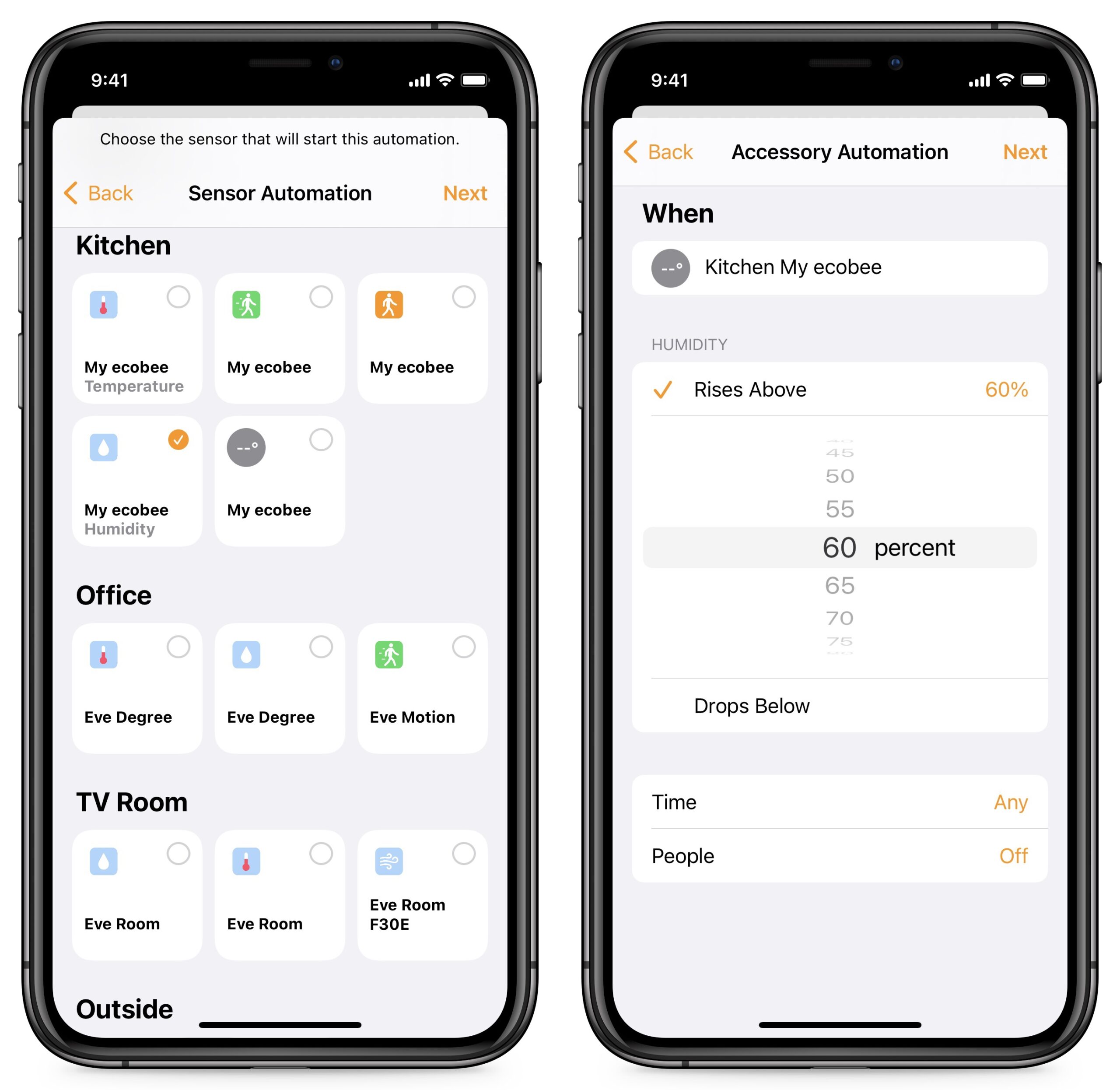 HomeKit automations based on humidity arrive in iOS 15.1 beta 2 - 9to5Mac