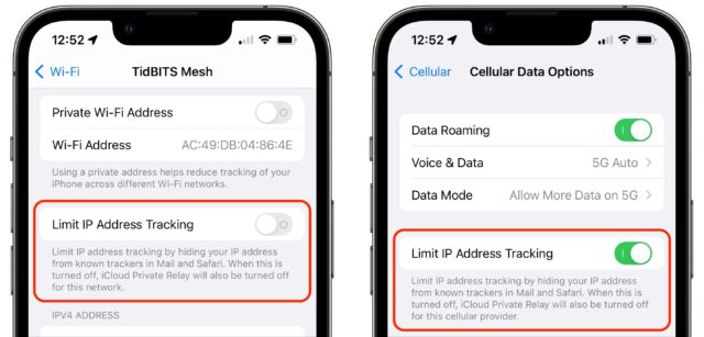 Limit IP Address Tracking in iOS 15