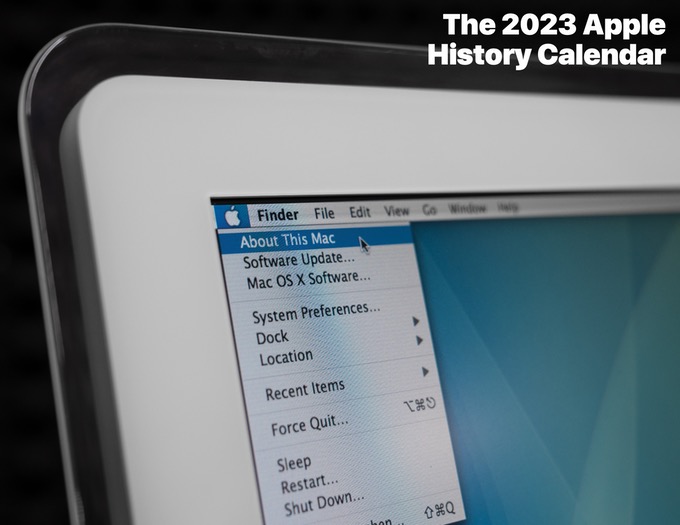 Stephen Hackett Brings Back the Apple History Calendar for 2023 TidBITS