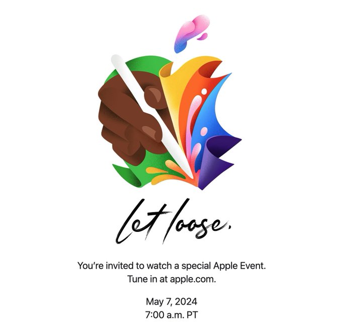 Apple “Let Loose” Event Scheduled for 7 May 2024 TidBITS