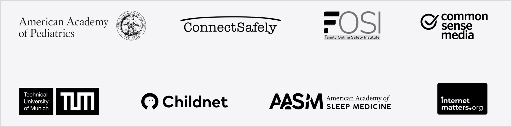 Child safety organizations