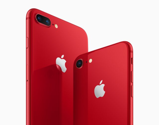 PRODUCT(RED) iPhones