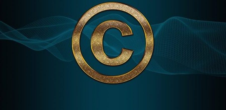 The copyright symbol.