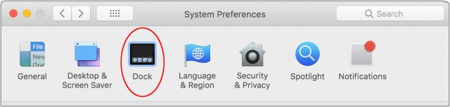 Navigating System Preferences with the keyboard.
