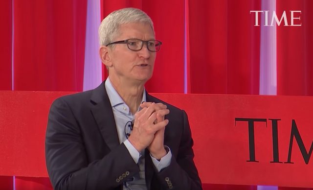 Tim Cook at the TIME 100 Summit