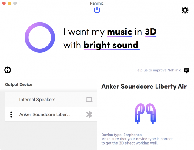 Nahimic Audio Equalizer for Mac