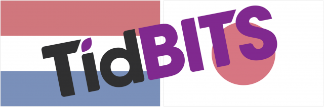 De Nederlandse en de Japanse vlag met TidBITS