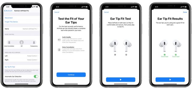 AirPods Pro Ear Tip Fit Test