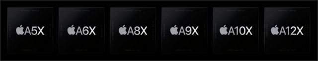 AX chips that power the iPad