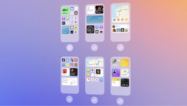 iOS 14 widgets