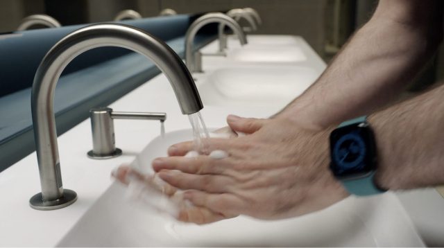 Handwashing with Apple Watch