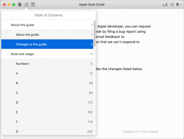 Apple Style Guide ebook version