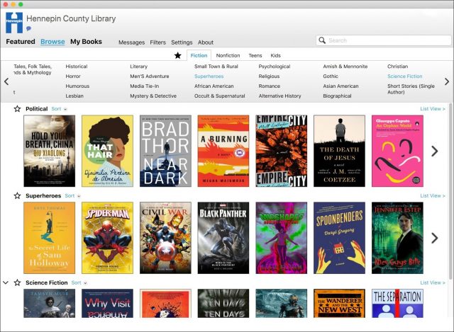 Cloud Library Mac app