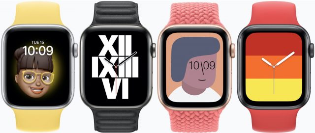 New watch faces