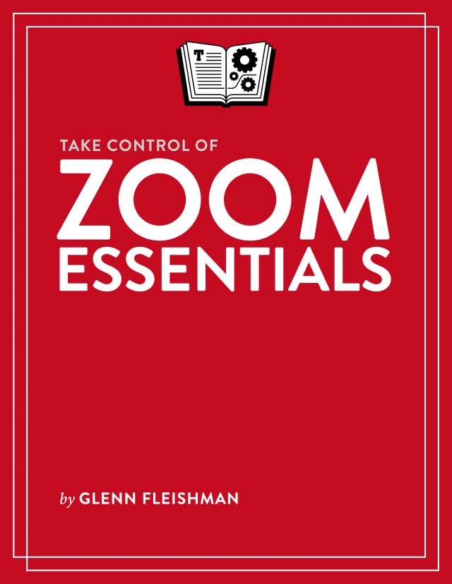 Take Control of Zoom Essentials cover