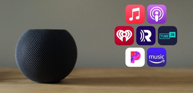 HomePod music services