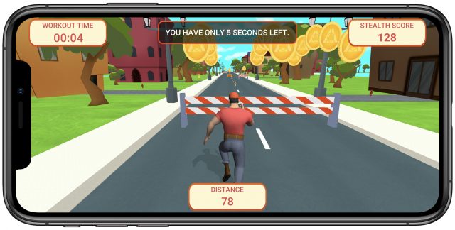 Stealth Fitness game Fun Runner